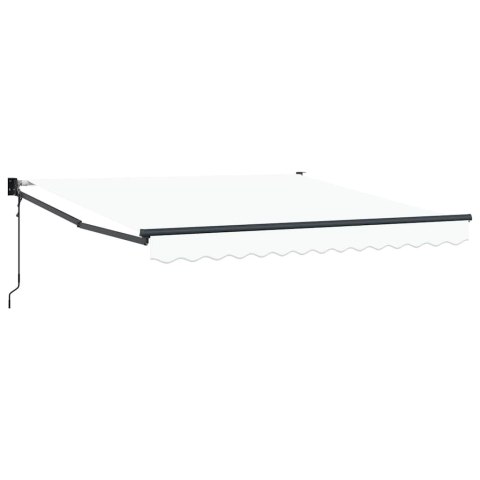 Automatyczna markiza zwijana biała 300x250 cm Lumarko!