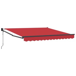 Automatyczne składane zadaszenie czerwone 300 x 250 cm Lumarko!