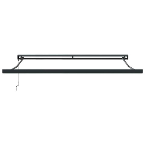 Markiza zwijana Czerwono-biały 350 x 250 cm Tkanina, metal Lumarko!