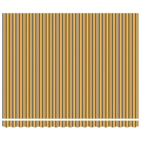 Markiza zwijana Wielokolorowe 400 × 350 cm tkanina Lumarko!