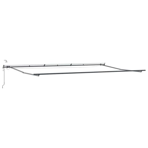 Automatyczna chowana markiza z LED Biała 600x300 cm Lumarko!