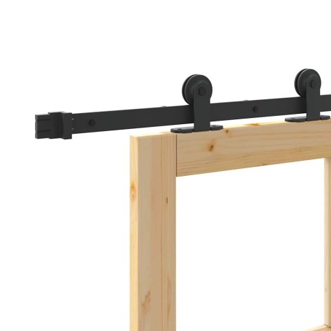 Drzwi przesuwne vidaXL z akcesoriami 'ORKDAL'Lite drewno i szkło Lumarko!