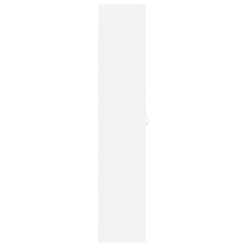 Biała szafka na buty 80x35.5x180 cm Drewno inżynieryjne Lumarko!