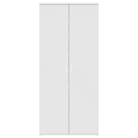 Szafka na buty Biała 80x39x180 cm Drewno inżynieryjne Lumarko!