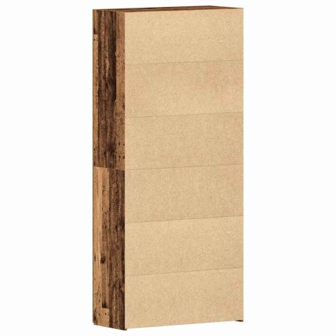 Szafka na buty Stare drewno 80x35,5x180 cm Drewno inżynierskie Lumarko!