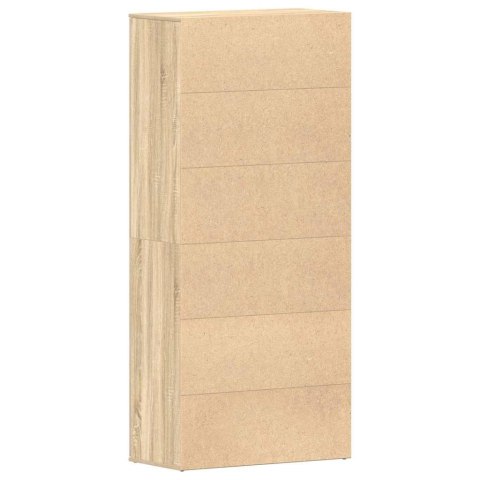 szafka na buty Sonoma Oak 80x39x180 cm drewno techniczne Lumarko!