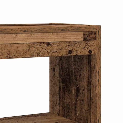 Szafka na książki/zajmujący w pokojach regał z odzyskanego drewna 80x30x198 cm Lumarko!