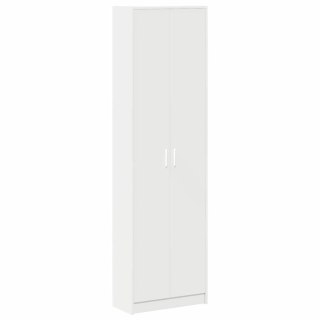 Garderoba Biała 55x25x189 cm Płyta wiórowa Lumarko!