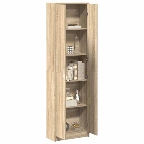 Garderoba Sonoma Oak 55x25x189 cm Drewno inżynieryjne Lumarko!