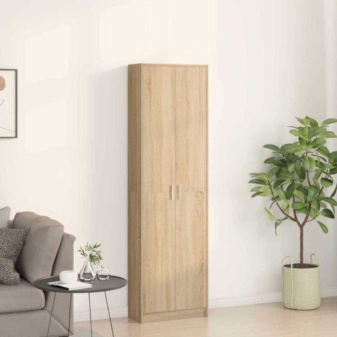 Garderoba Sonoma Oak 55x25x189 cm Drewno inżynieryjne Lumarko!