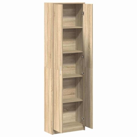 Garderoba Sonoma Oak 55x25x189 cm Drewno inżynieryjne Lumarko!