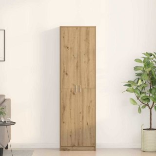 Garderoba z dębu rzemieślniczego 55x25x189 cm Drewno inżynieryjne Lumarko!