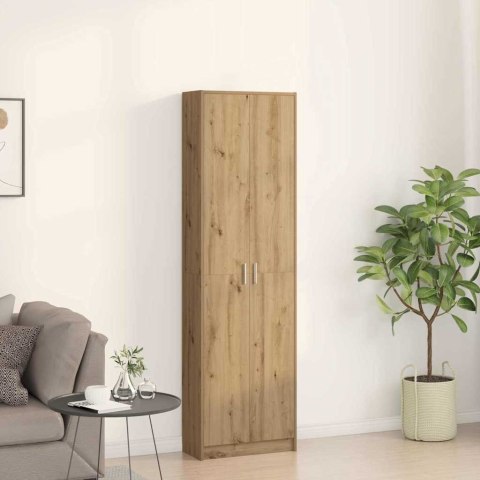 Garderoba z dębu rzemieślniczego 55x25x189 cm Drewno inżynieryjne Lumarko!