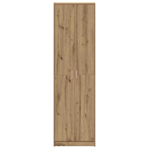 Garderoba z dębu rzemieślniczego 55x25x189 cm Drewno inżynieryjne Lumarko!