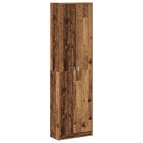 Garderoba ze starego drewna 55x25x189 cm Materiał drewnopochodny Lumarko!