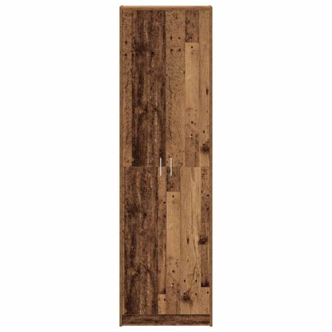 Garderoba ze starego drewna 55x25x189 cm Materiał drewnopochodny Lumarko!