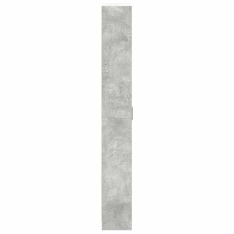 Szafa Betonowa Szara 55x25x189 cm z Drewna inżynieryjnego Lumarko!