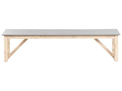 Ławka ogrodowa NOTTERI 180 cm Beton Szary