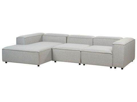 Narożnik modułowy dla 4 osób ARDAL Jasnoszary Prawostronny