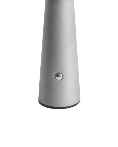 Bezprzewodowa lampa stołowa LED AGUSAN Ze ściemniaczem Metal Szary