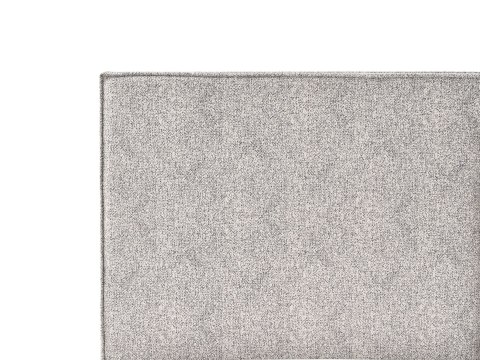 Łóżko z pojemnikiem Dzianina welurowa MOISSAC 160 x 200 cm Czarny/ biały