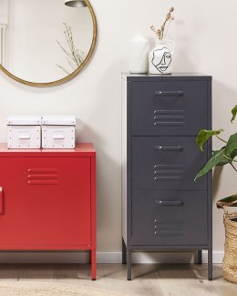 Szafka biurowa WOSTOK Metal Czarny