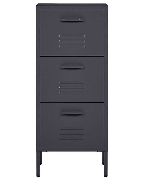 Szafka biurowa WOSTOK Metal Czarny