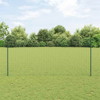 Euro Płot z 5 słupkami Zielony 1,4x10 m Stal Lumarko!