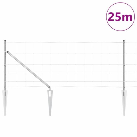 Ogrodzenie 0,8 x 25 m ze stali ocynkowanej Lumarko!
