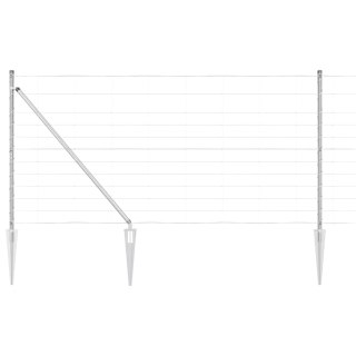 Zwijany płot 1,2x25 m ze stali ocynkowanej Lumarko!