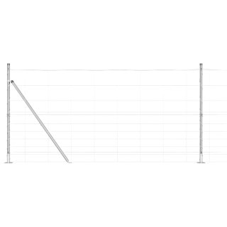 Ogrodzenie 1,2x50 m ze stali ocynkowanej Lumarko!