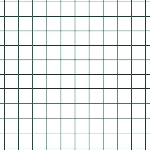 Zgrzewane ogrodzenie wire z 13 słupkami w kolorze zielonym 0,6x50 m ze stali Lumarko!