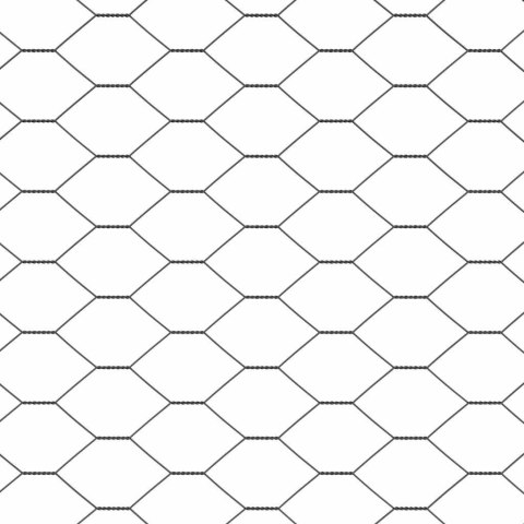 Ogrodzenie z słupkami Szary 1.5 x 100 m Stal pokryta PCV Lumarko!