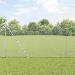 Zestaw ogrodzeń Stal ocynkowana 25 x 1,5 m (siatka 13 mm) Lumarko!