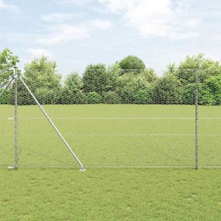 Zestaw ogrodzeniowy Stal ocynkowana 25 x 1,5 m Stal ocynkowana Lumarko!