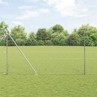 Zestaw ogrodzeniowy Stal ocynkowana 25 x 1,5 m Stal ocynkowana Lumarko!