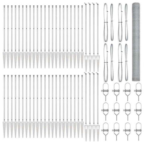 Ogrodzenie heksagonalne 1.6x100 m Stal ocynkowana Lumarko!