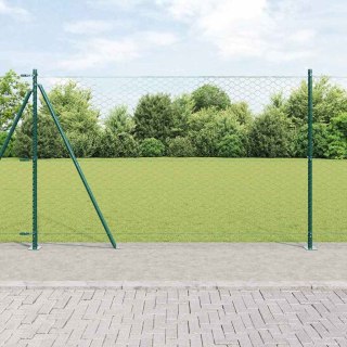Zestaw ogrodzeniowy Zielony 25 x 1,5 m (siatka 50 mm) Lumarko!