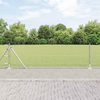 Zestaw ogrodzeniowy Stal ocynkowana 25 x 0,5 m (siatka 13 mm) Lumarko!