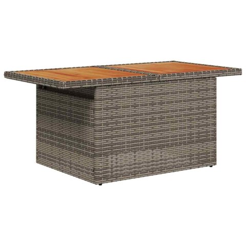 Zestaw Sof na Ogród z przechowywaniem 6 pcs Szary Polirattan Lumarko!