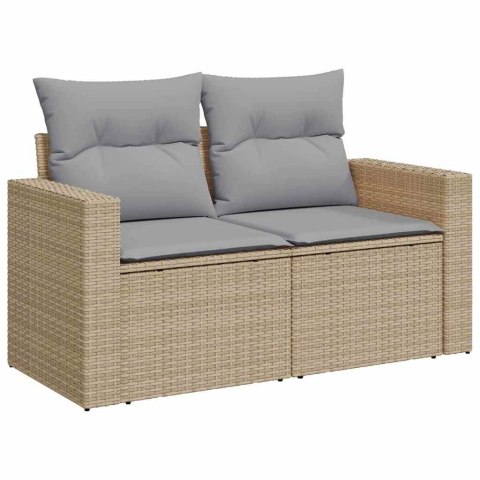 Zestaw Sof na Ogród 12 pcs beżowo-jasnoszary 100 x 100 x 71 cm Lumarko!