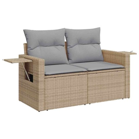 Zestaw Sof na Ogród 12 pcs beżowo-jasnoszary 90 x 55 x 71 cm Lumarko!