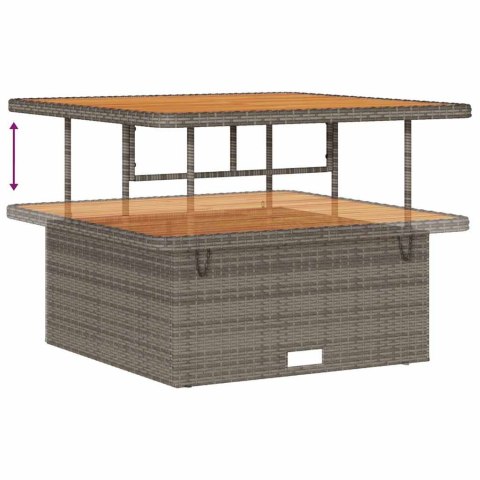 Zestaw Sof na Ogród z poduszką 12 pcs Szary 100 x 100 x 71 cm Lumarko!