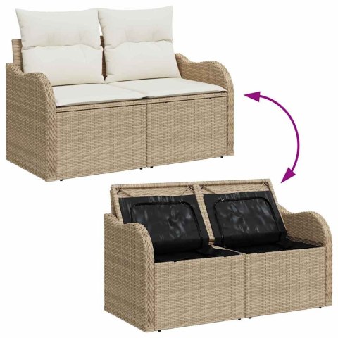 Zestaw Sof na Ogród 11 pcs Beż, Kremowy 100 x 100 x 71 cm Lumarko!