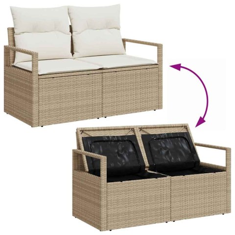 Zestaw Sof na Ogród 13 pcs Beż, Kremowy 100 x 100 x 71 cm Lumarko!