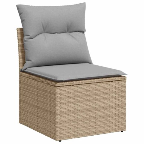 Zestaw Sof na Ogród z poduszką 12 pcs Beżowy Polirattan Lumarko!