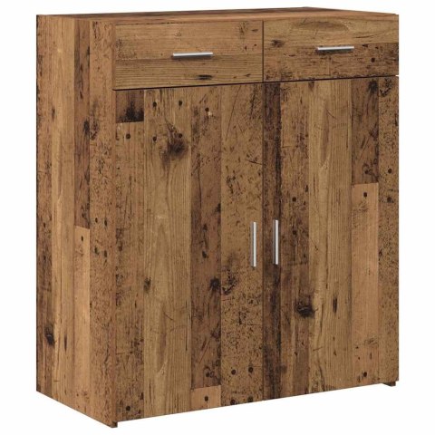Szafka na przechowywanie Stare drewno 80x42,5x93,5 cm Drewno technologiczne Lumarko!