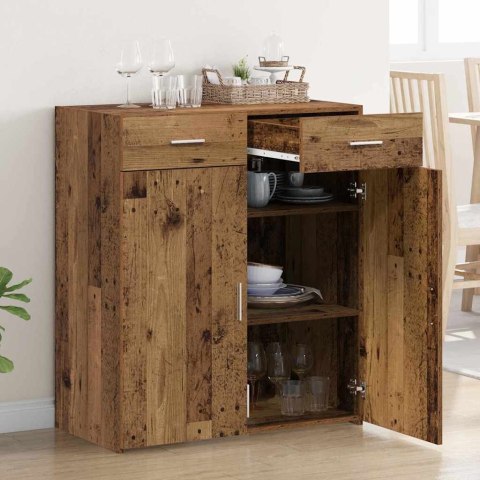Szafka na przechowywanie Stare drewno 80x42,5x93,5 cm Drewno technologiczne Lumarko!