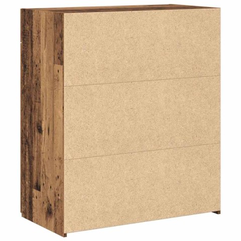 Szafka na przechowywanie Stare drewno 80x42,5x93,5 cm Drewno technologiczne Lumarko!