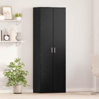Wysoka szafka czarny dąb 60x35x180 cm Drewno inżynieryjne Lumarko!